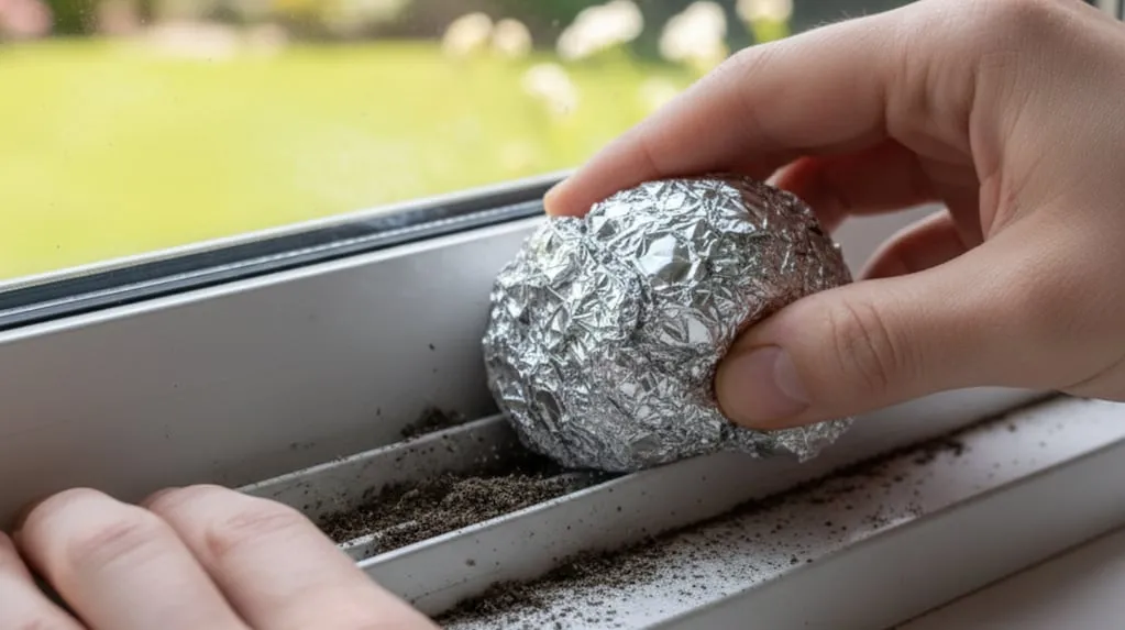 Zo maak je je ramen moeiteloos vlekvrij met aluminiumfolie