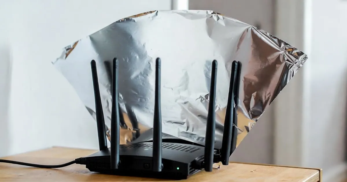 Verbeter je zwakke WiFi-signaal met aluminiumfolie