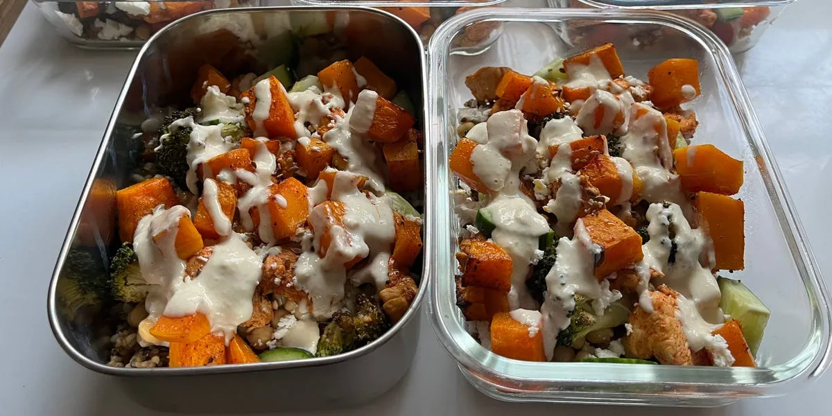 Dagelijkse voedzame lunch die je nooit beu wordt