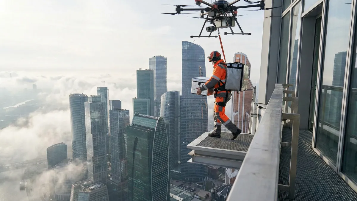 Vraag naar maaltijdbezorging neemt toe in de wolkenkrabbers van Shenzhen